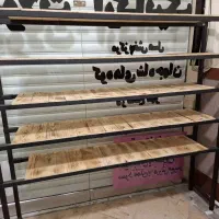 قفسه ویترینی مدرن|بوفه، ویترین، کنسول|مشهد, دانشجو|دیوار