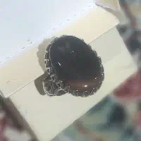 انگشترنقره رکاب کنده کاری وسنگ عالی|بدلیجات|تهران, امامت|دیوار