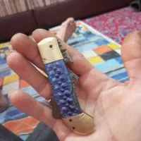 چاقو دنده ای دست‌ساز زنجان قدیمی