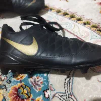 کفش میخی فوتبالی چرم اصل|کیف، کفش، کمربند|اردستان, |دیوار