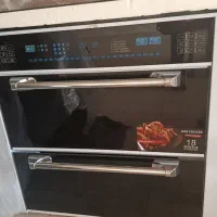 گاز صفحه شیشه ای طرح فر نو