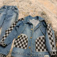 کت و شلوار جین پسرانه