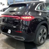 بنز تمام برقی EQE SUV با پلاک