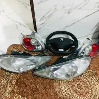 چراغ کبریتی فرمان Rcz چراغ عقب سونار206 Rc