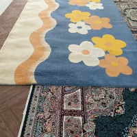 گلیم فرش 6متری درحدنو