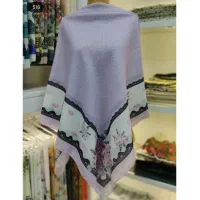 روسری زیبا با طرحهای خاص و رنگهای ملایم