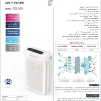 تصفیه هوا RG200 آکیومد (آکبند-گارانتی) تصویه هوا|پنکه و تصفیه‌کنندهٔ هوا|تهران, سنائی|دیوار