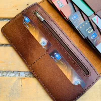 کیف پول چرم طبیعی|کیف، کفش، کمربند|رودسر, |دیوار