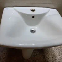 روشویی سایز متوسط سرامیکی جنس درجه یک|لوازم سرویس بهداشتی|اهواز, لشکرآباد|دیوار