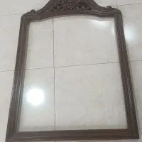 فریم آینه چوبی قدیمی و سالم