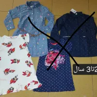 لباس  تیشرت دخترانه پیراهن دامن بلوز سرهمی پاییزه|کفش و لباس بچه|تهران, فلسطین (میدان انقلاب)|دیوار