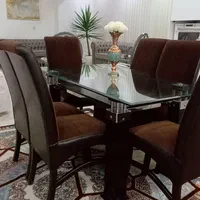 میز نهارخوری ۶ نفره|میز و صندلی غذاخوری|بیرجند, |دیوار