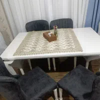 میز غذا خوری 6نفره|میز و صندلی غذاخوری|تنکمان, |دیوار