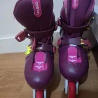 اسکیت دخترانه و کلاه اصلی