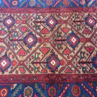 قالی کناره محلی|گلیم، جاجیم، گبه|اردبیل, |دیوار