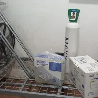 تخت تشک بادی  ویلچر کپسول اکسیژن ساکشن نو