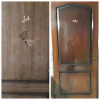 تعمیرات ورنگ انواع درچوبی