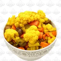 ترشی مخلوط خانگی