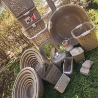 ست سرویس آشپزخونه رنگ موکا و طوسی در پلاسکو کوثر