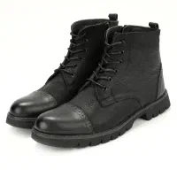 نیم بوت مردانه مارال چرم مدل بتیس