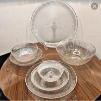 سرویس غذا خوری بلوری سلو  برنج خوری پیش دست پیاله