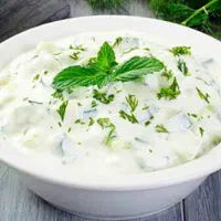 ماست خیار  سالاد شیرازی  ترشی