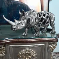 مجسمه طرح کرگدن|مجسمه، تندیس، ماکت|تهران, تولید دارو|دیوار