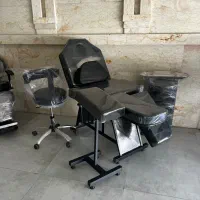 ست کامل تخت تتو  تجهیزات آرایشگاهی صندلی چرخدار