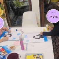 آموزش نقاشی و خلاقیت خردسال|خدمات آموزشی|اصفهان, سرچشمه|دیوار