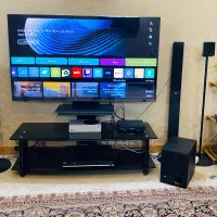میز تلویزیون شیشه ای