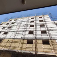 داربست فلزی نما کفراژ زیر بتنی دیوار برشی