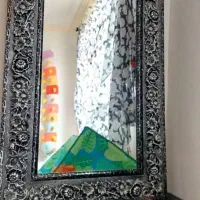 آینه وشمعدان سالم و زیبا