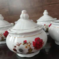 قندان چینی|ظروف سرو و پذیرایی|گنبد کاووس, |دیوار