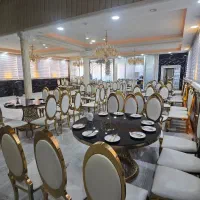 فروش میز و صندلی طلایی