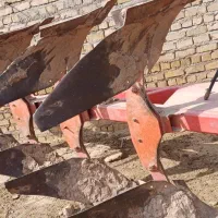 گاوآهن ۴ خیش دوطرفه تراکتور آهنگری محمدزاده مشهد