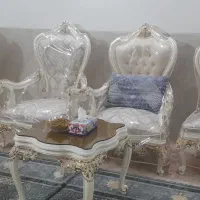 مبل ۹ نفره سلطنتی|مبلمان خانگی و میز عسلی|یزد, |دیوار