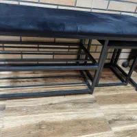 صندلی انتظار،میز ناخن،ترولی رینگ لایت کمد