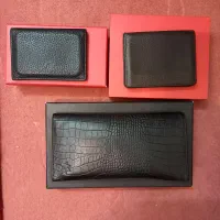 ۳ کیف نوین چرم کیف پول و جاکارتی چرم گاوی