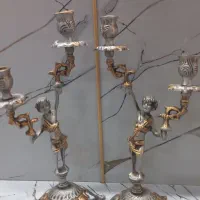 دو عدد  شمعدانی