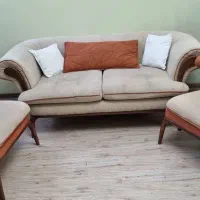 مبل نیم ست ۴ نفره کارکرده