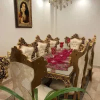 مبل سلطنتی با نهارخوری ۸نفره|مبلمان خانگی و میز عسلی|بروجرد, |دیوار