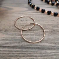 گوشواره حلقه ای ژوپینگ نو‌ نو نو