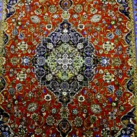 فرش دست بافت ۹متری کاشمر