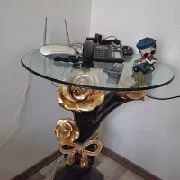 میز تلوزیون+تلوزیون+میز تحریر+آینه کنسول+جا کفشی|جاکفشی، کمد، دراور|تبریز, |دیوار