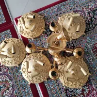 لوستربرنجی شرکت نورسازان|لوستر و چراغ آویز|مشهد, شهرک ابوذر|دیوار