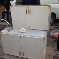 سلام کابینت دیواری وهود سالم وشیرظرف شویی ۳ملیون|آبچکان و نظمدهنده ظروف|همدان, |دیوار