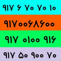 917.085.1005  917.677.9007|سیم‌کارت|شیراز, نصر|دیوار