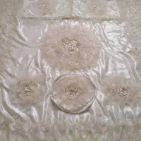 رو تختی دونفره ساتن مناسب جهیزیه