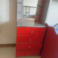 تخت دوقلو و دارو با تشک|تخت و سرویس خواب|بومهن, |دیوار