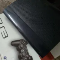 ps3سوپر اسلیم ۵۰۰ گیگ و ۲۴ بازی با دو دسته